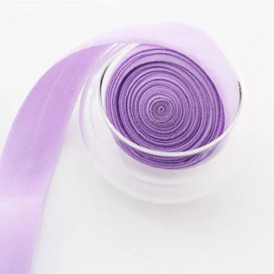 pale purple 10 метров Meetee многоцветная эластичная тесьма лента бинт эластичный пояс для DIY шитье нижнее белье сумки аксессуары для одежды - Цвет: pale purple