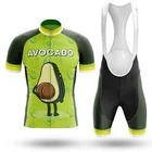 SPTGRVO Новая зеленая рубашка авокадо Велоспорт Джерси Женский комплект MTB велосипедный Джерси ансамбль велосипедная женская уличная спортивная одежда гоночный костюм