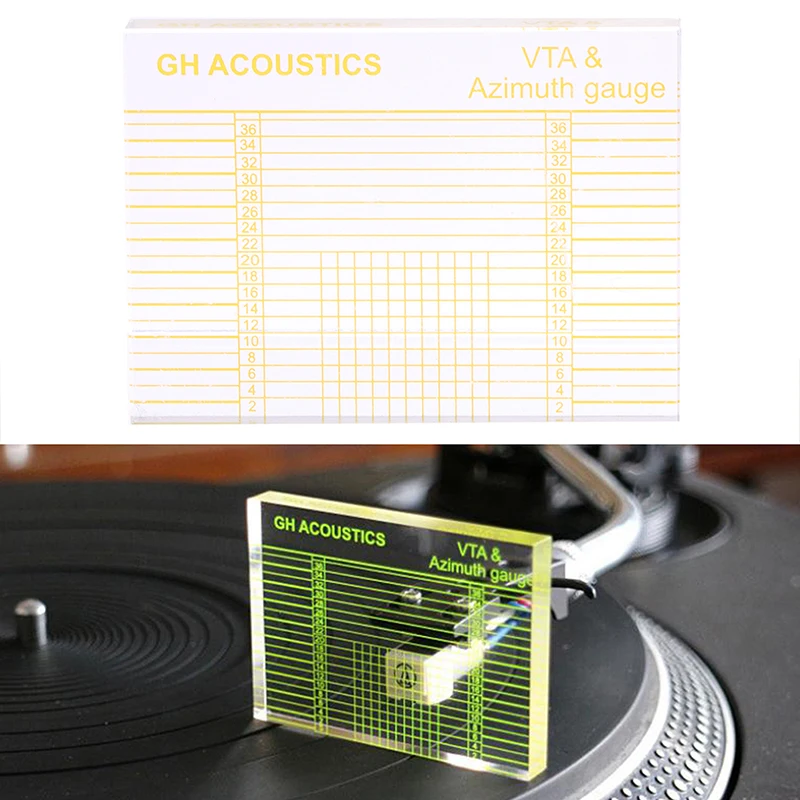

VTA/Cartridge Azimuth Ruler Balance Cartridge Azimuth Ruler Headshell Turntable