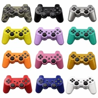 for sony ps3 controller 2 4ghz dualshock bluetooth gamepad joystick wireless console for playstation 3 pc control with usb cable