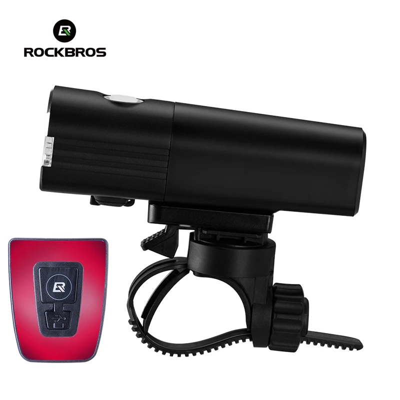 ROCKBROS велосипедный передний светильник USB Перезаряжаемый головной светодиодный