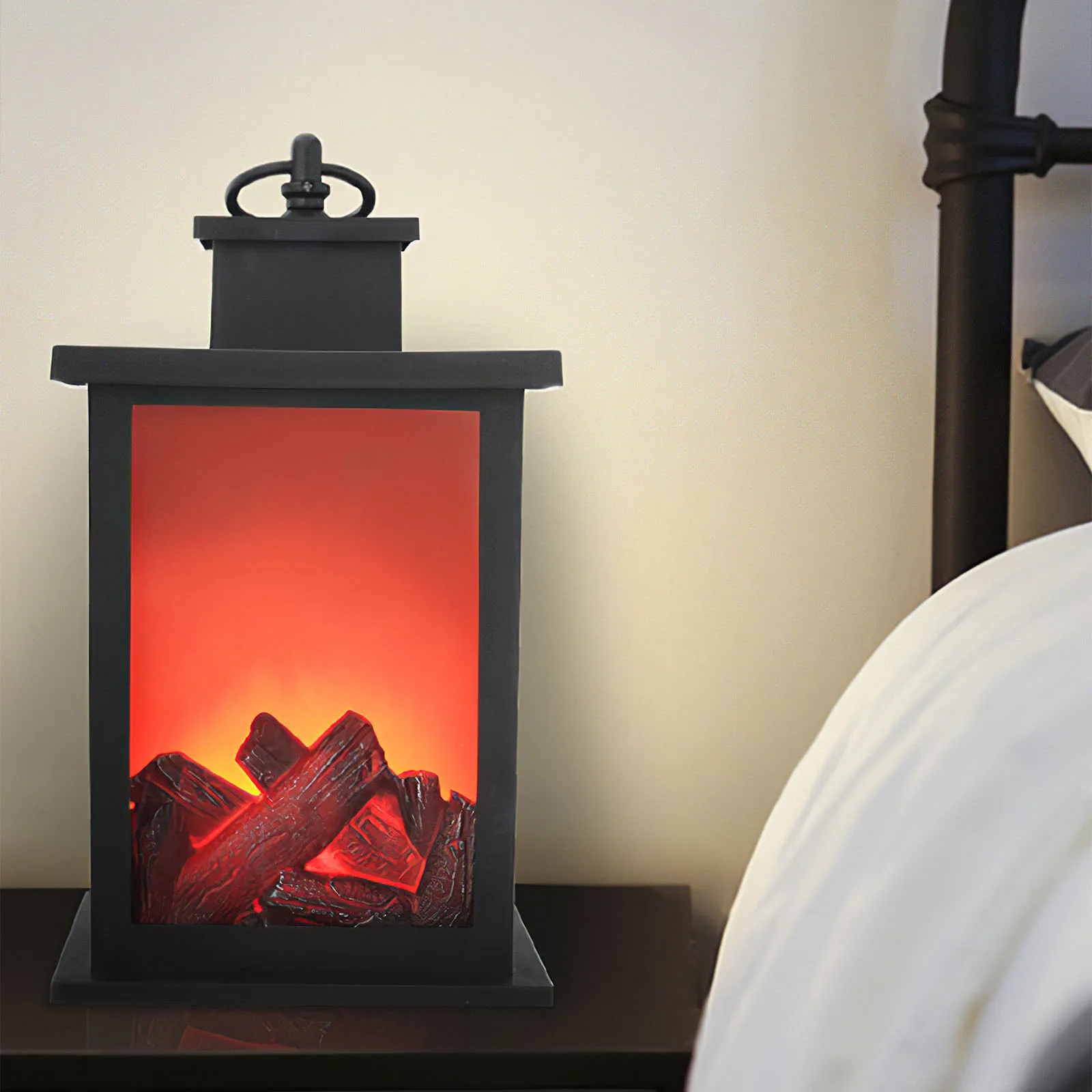 

Led Flame Lantern Lamps Simulated Fireplace 3*AA Battery Courtyard Room Decor Flame Effect Night Light Bulb Christmas Ornament