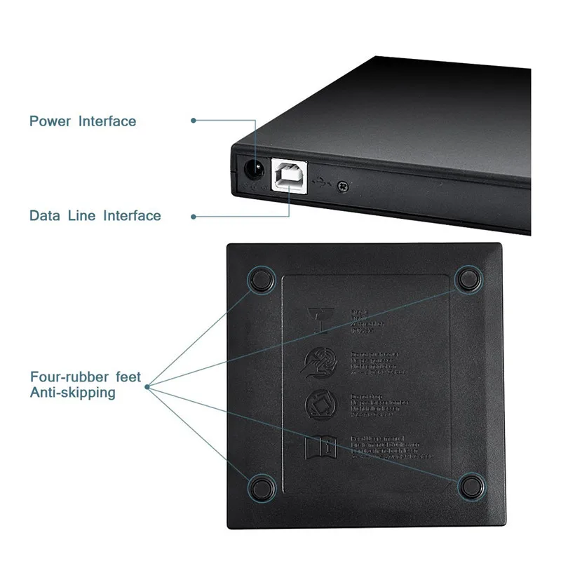 

A Variety Of General-Purpose CD Players Practical DVD Drives USB Optical Drives Suitable For Notebook Office Computers