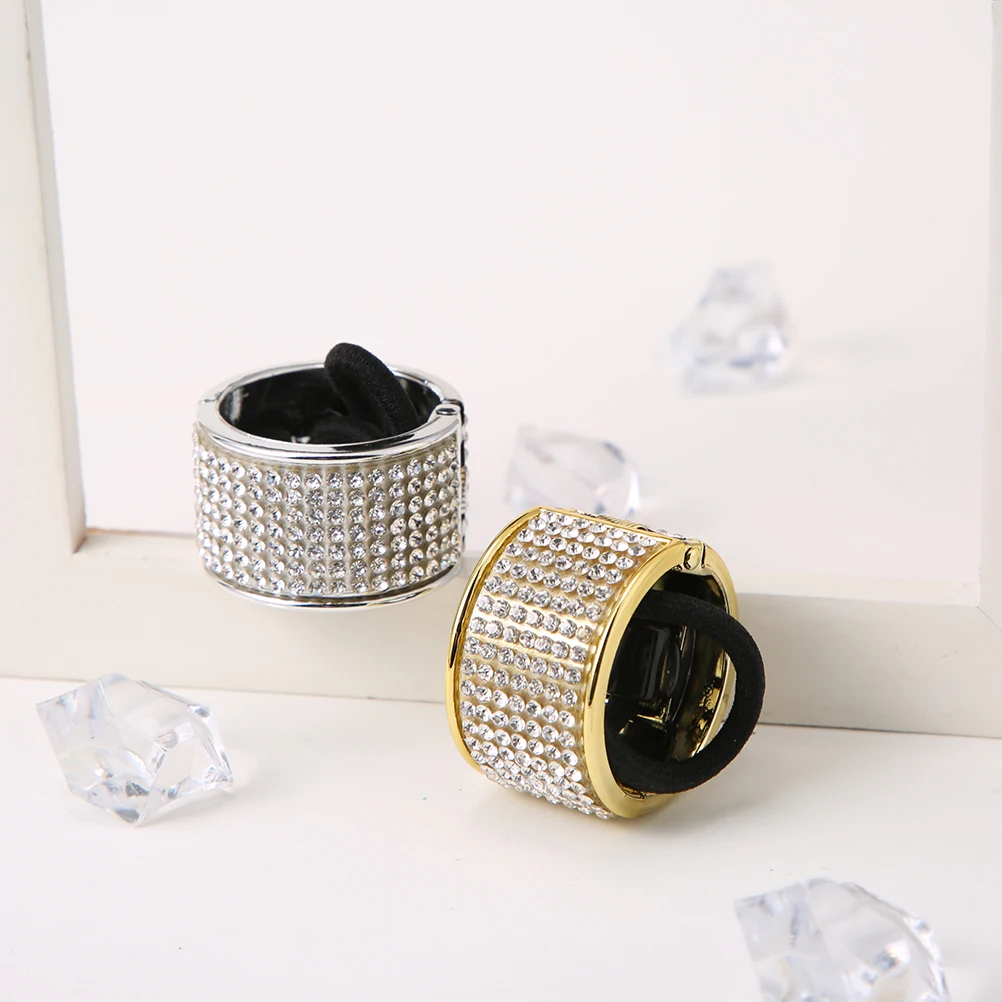 style 17 Резинка для волос с жемчугом, стразы, резинка для волос, резинка для волос, держатель для конского хвоста, узор для женщин, девушек, аксессуары для волос, ободок - Цвет: style 17