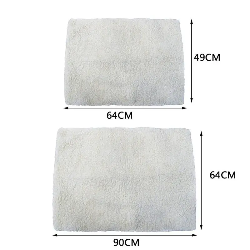 

Large Warm Self Heating Cat Dog Bed Winter Pet Thermal Mat Blanket Pad Washable
