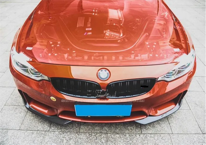 Передняя фотовспышка из углеродного волокна для BMW 3 серии M3 F80 4 Series M4 F82 F83 2013 2019