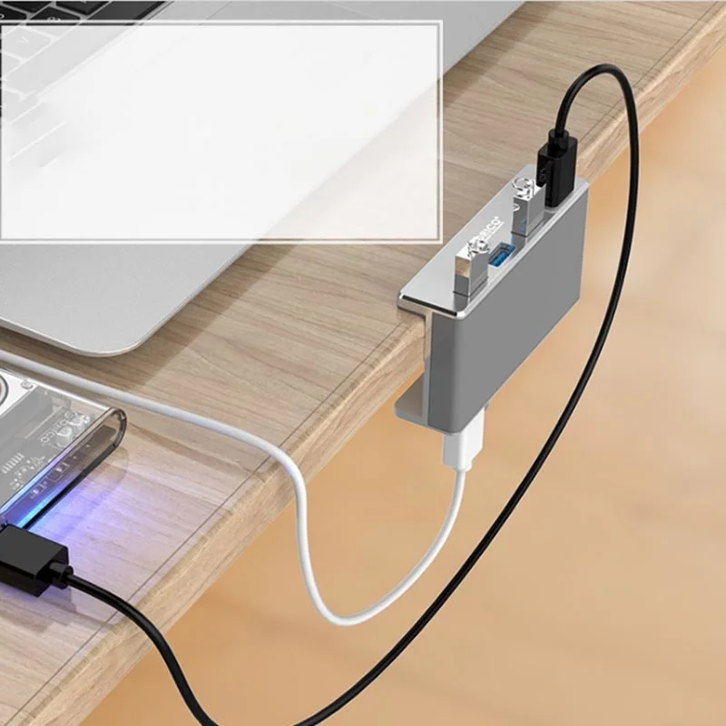 

Сетевой Концентратор ORICO USB 3,0 с зарядным устройством и 4 портами