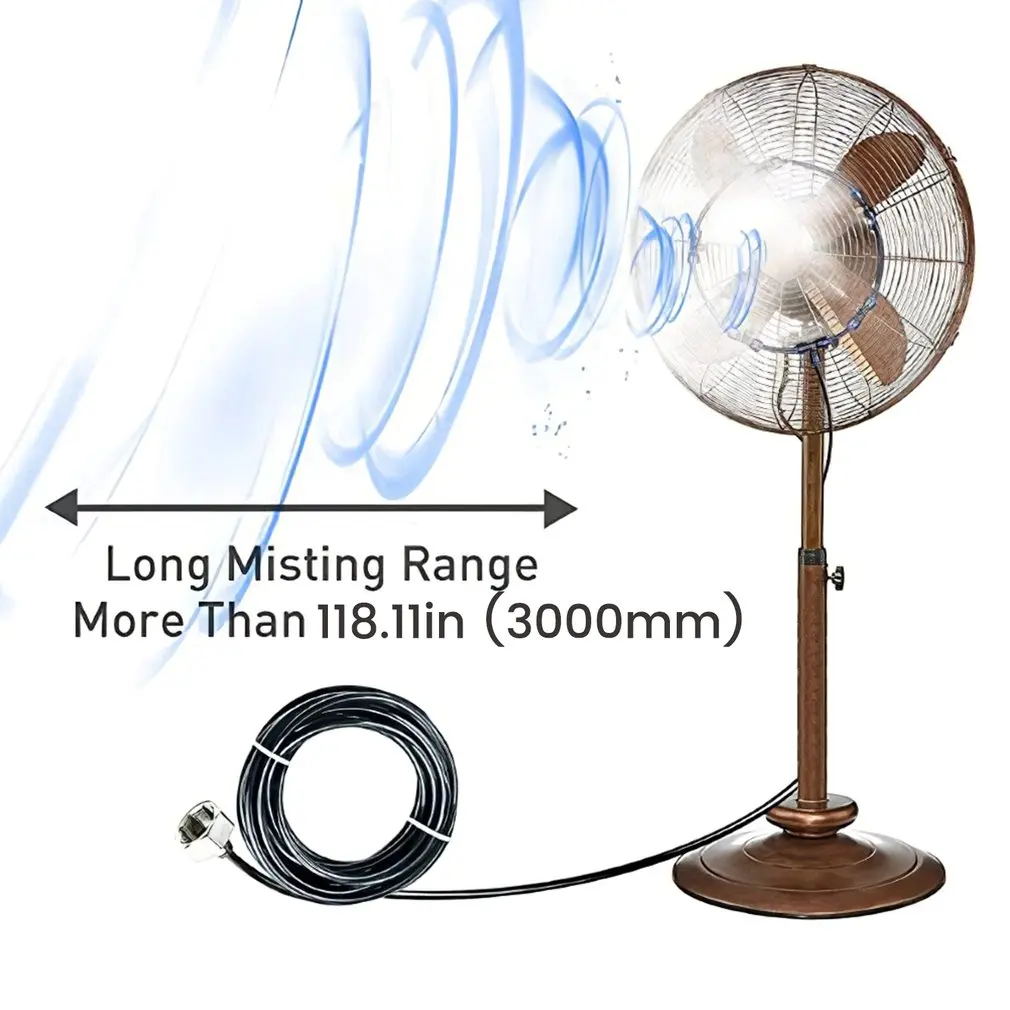 

Tap Water Low-pressure Atomization Micro-atomization Tube Humidification Equipment Hotel Household Electric Fan Cooling