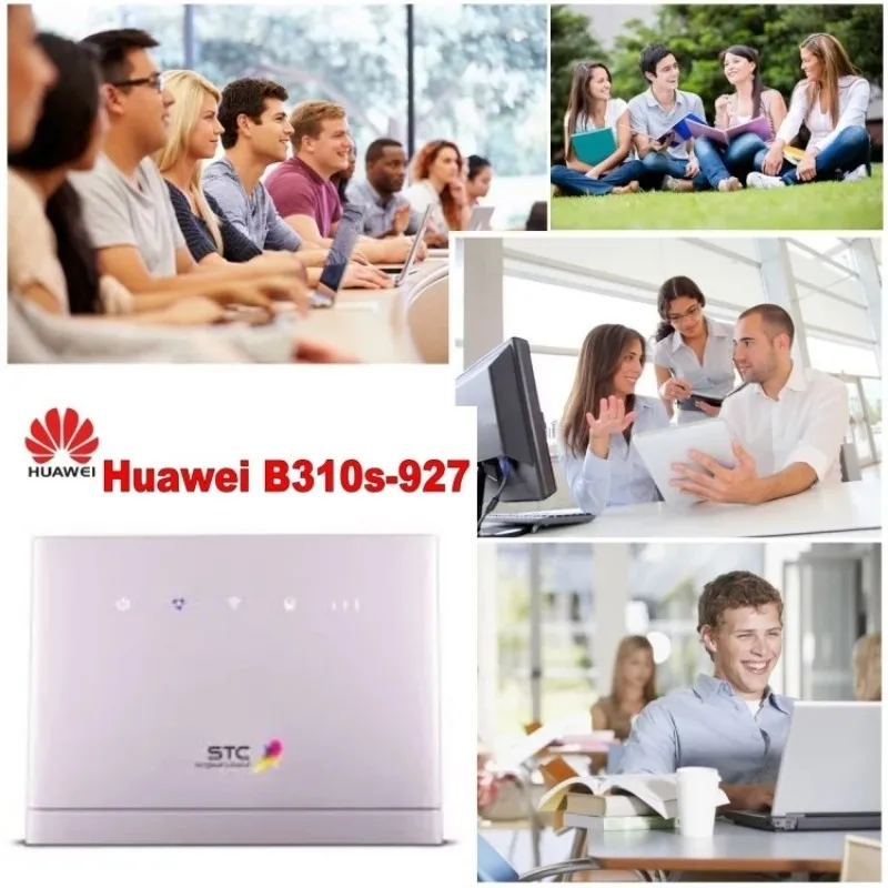 Разблокированный беспроводной шлюз Huawei B310s 927 4G LTE CPE 150 Мбит/с 2 антенны|wireless gateway|lte