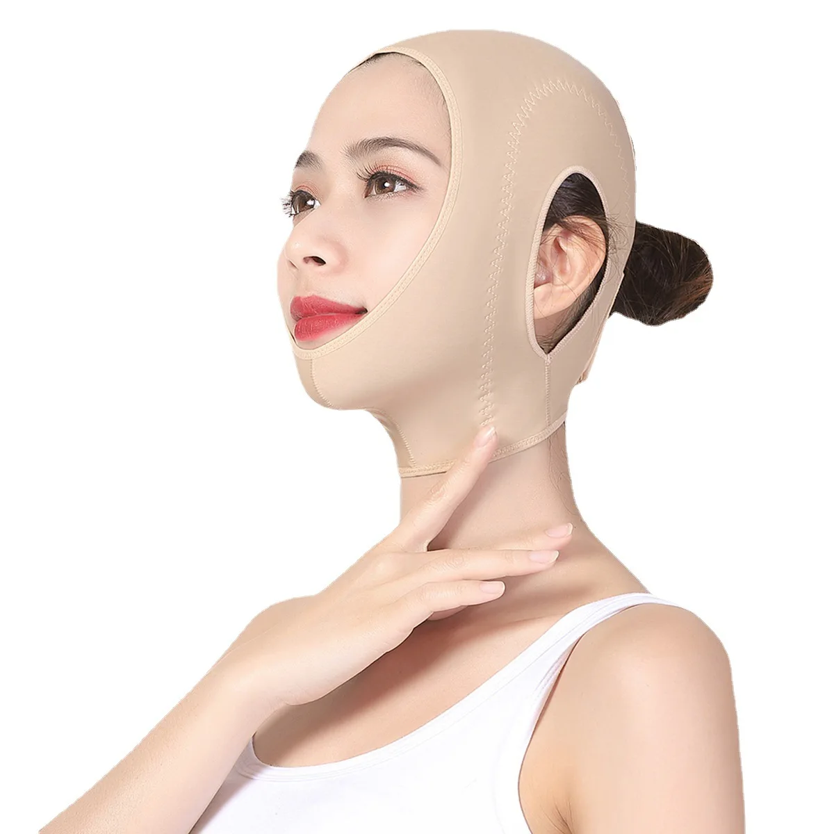 

Free Shipping V Face Bandage Face Lifting Sleeping Face Carving Lifting Mask Facial Beauty Apparatus slimming body shaper