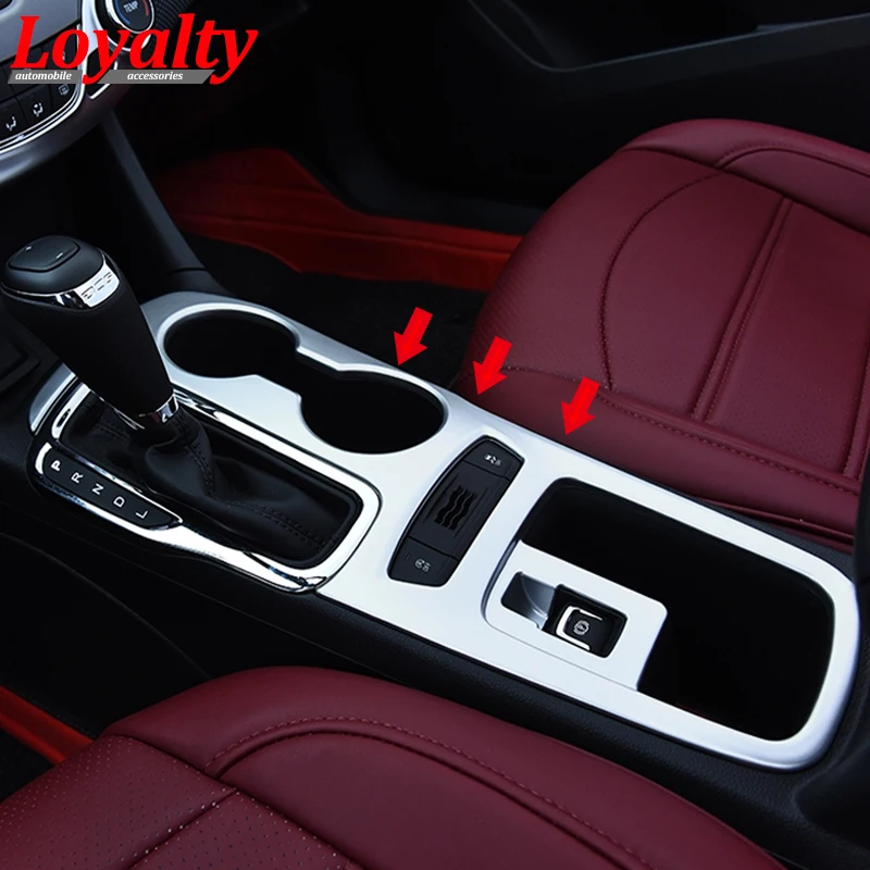 

Loyalty for Chevrolet Cruze 2017 2018 Left Hand Drive Gear Shift Box Panel Water Holder Cover Trim Car Accessories