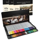 Набор карандашей Deli 24364872 цвета, профессиональные, растворимые, для рисования, рисования, эскизов, деревянные, цветные, ed, школьные, товары для рукоделия