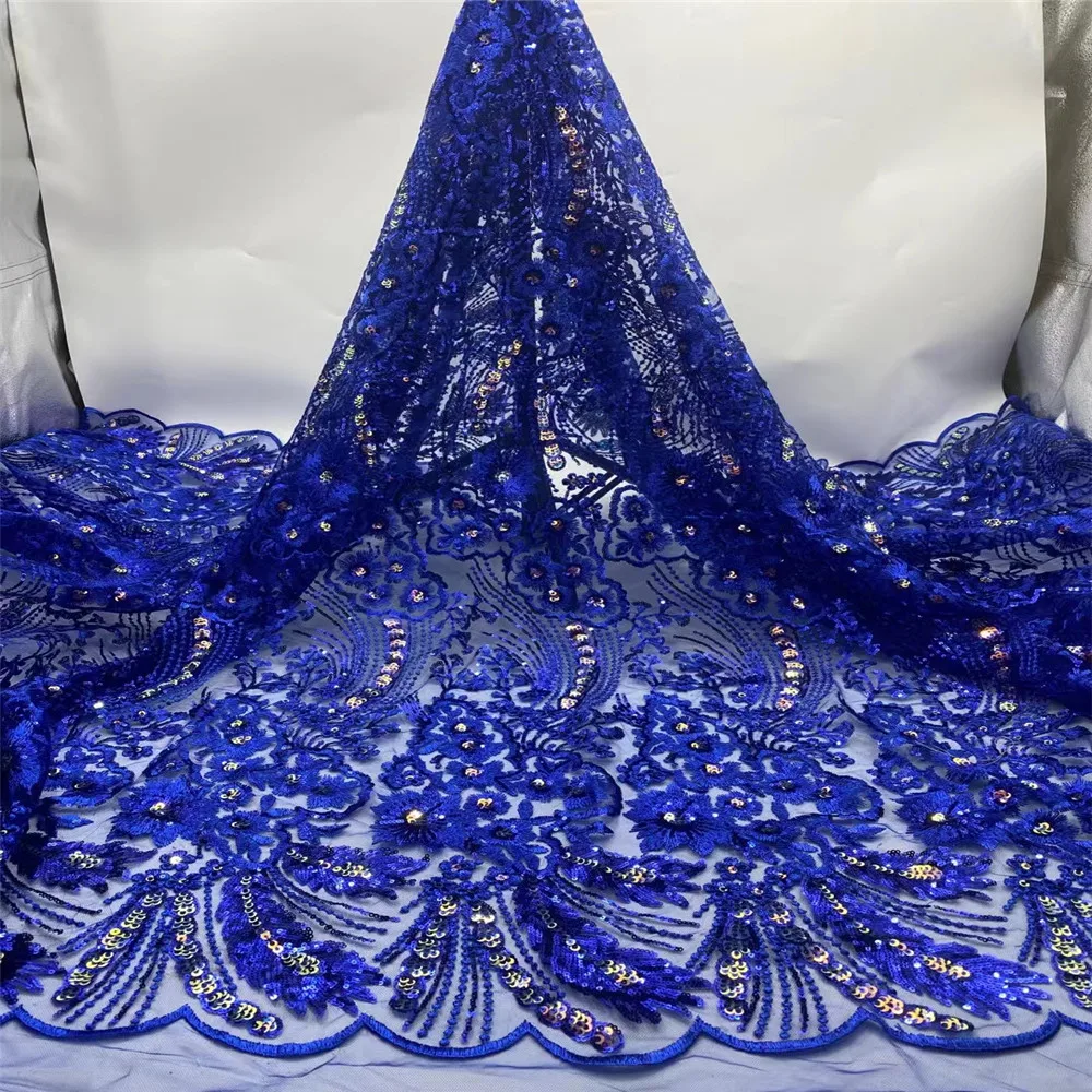 Новинка 2021 французская тюль нигерийское Сетчатое кружево африканская сетка с