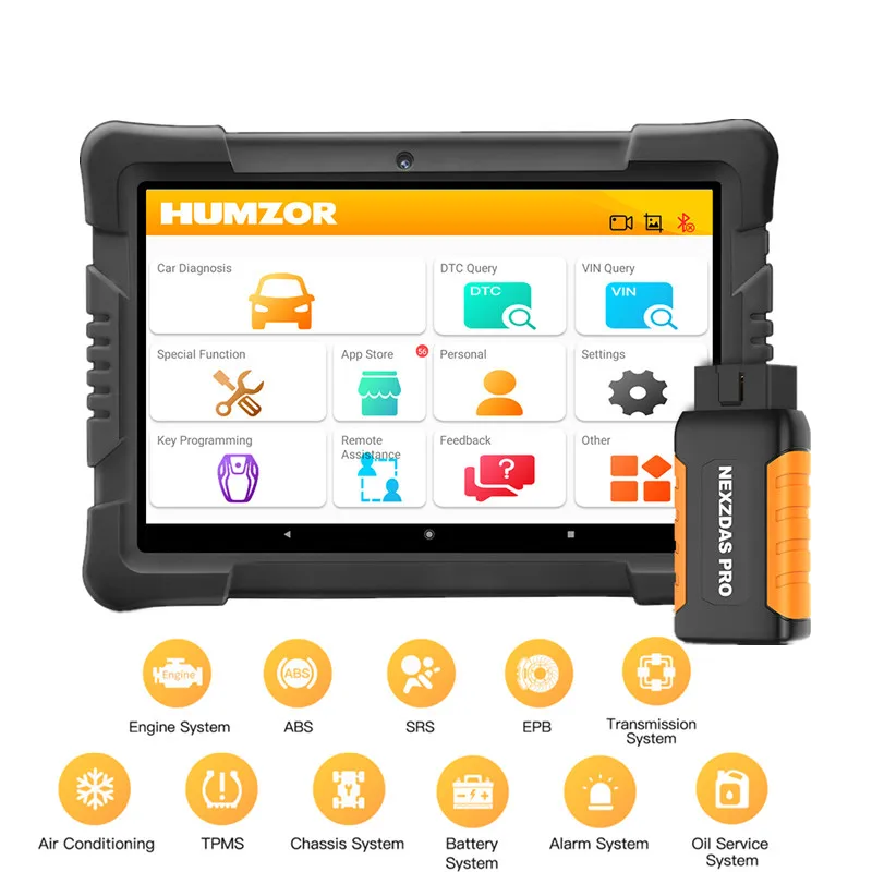 Автомобильный диагностический инструмент humзор NexzDAS Pro OBD2 IMMO TPMS EPB DPF SAS ABS инжектор