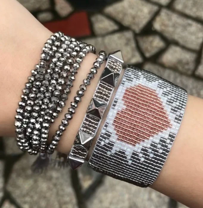 Индивидуальные ювелирные изделия ручной работы японский ювелирный браслет