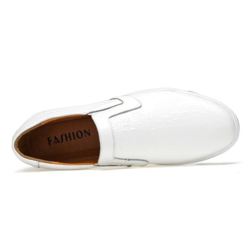 2020 New Men Leather Shoes Brand Mens Fashion Casual Genuine Loafers Boat | Обувь