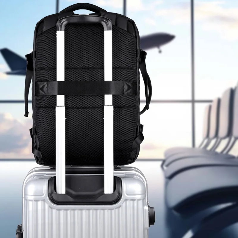 ARCTIC HUNTER Men Backpack Fit 17.3 Inch Laptop Bag Pack Waterproof Large Capacity Male Travel Backpacks USB Charge Bags for | Багаж и