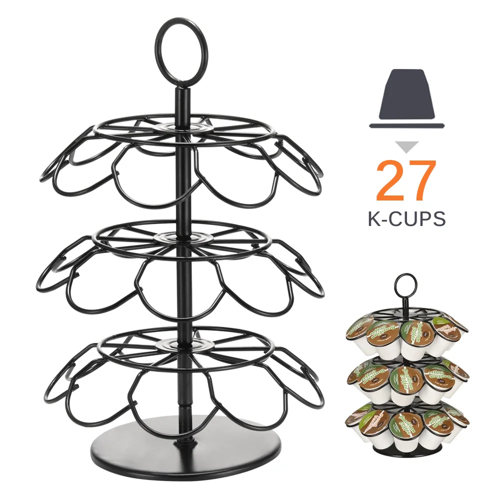 подставка для капсул 27/36 вращающаяся капсула кофейная башня большая K Cup дисплей