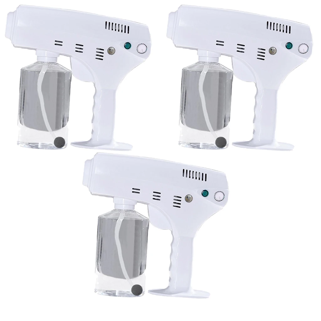 

3 Pieces 600ml Electric Blue Light Nano Spray Paint Sprayer Machine