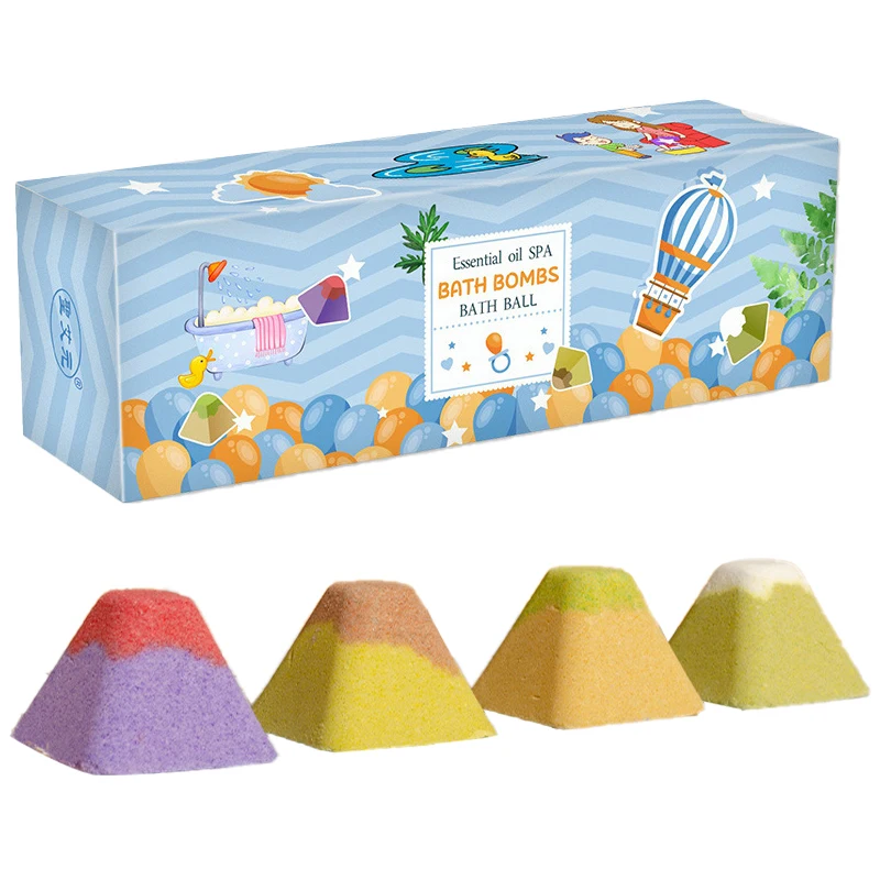 4 шт./компл. соль для ванны натуральный уход за кожей Расслабляющая кожа ручная