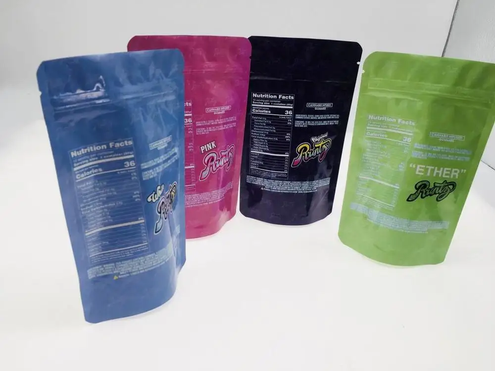 

Gashouse Balla Berries 420 Packaging Mylar Bags Local Medicated Edibles Smell Proof Bags lzvee