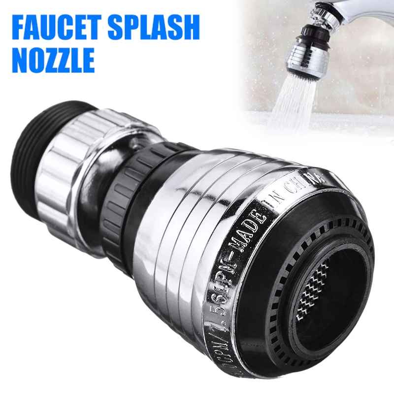 Home 360 Degree Rotary Water Faucet Spray Two water Modes Sink Nozzle Sprayer Head Kitchen Bathroom Tap Accessories | Обустройство
