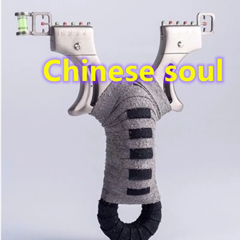 

Stainless steel Slingshot Rubber Band High Precision Catapult Stone Thrower Catapult Outdoor Playing Tool FISHING Toys Gifts