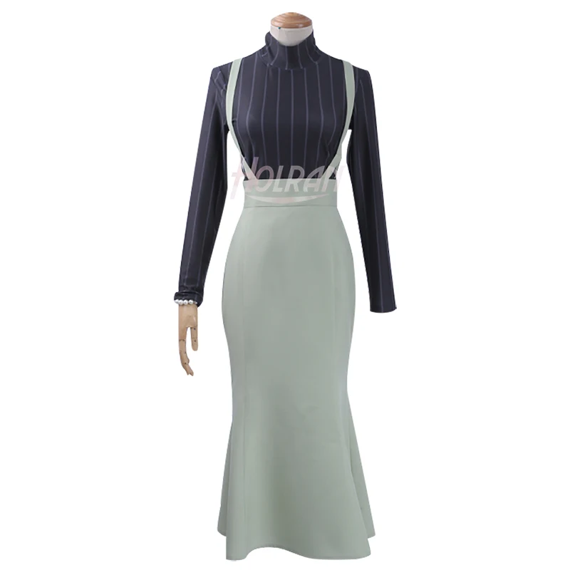 

Anime Hypnosis Mic Aohitsugi Nemu Cosplay Costume tops dress Suit Uniform Division Rap Battle Suspender skirt DRB