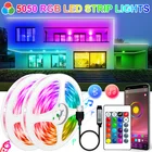 Светодиодная лента RGB RGBWW с поддержкой Bluetooth и USB