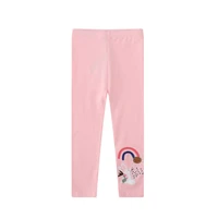girls leggings pants with animals embroidery childrens trousers cute baby clothes skinny pants kids girls pants