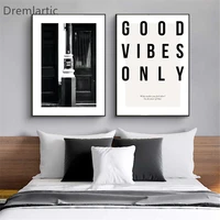 black and white architectural abstractione canvas poster silk fabric modern style prints party house decor room2021 0128 09
