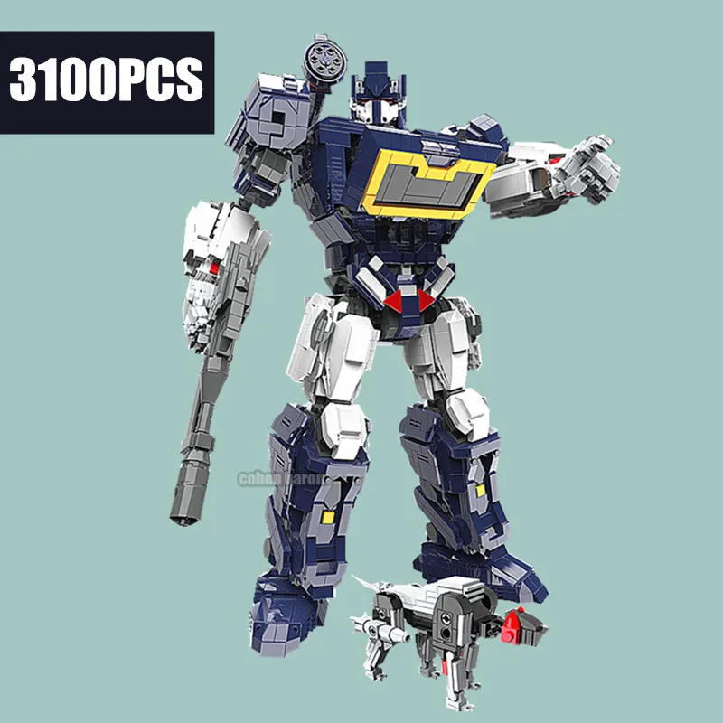 Новинка 3100 шт. супертрансформирующие герои гигантский робот Оптимус деформация