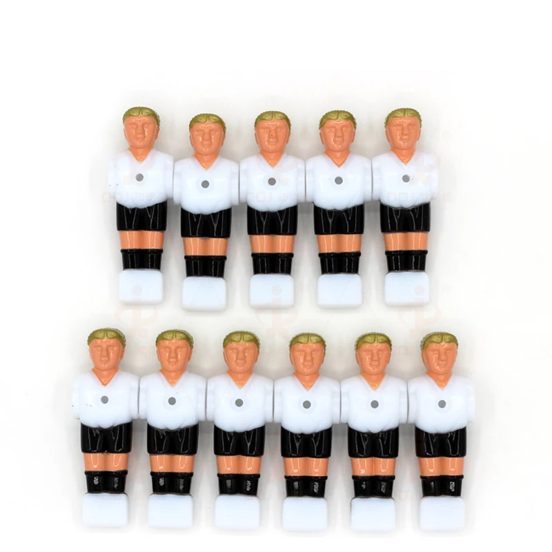 11 White 11 шт./командная доска Футбол игры для настольный футбол игры Kickers Футбол Настольный плеер пластиковые аксессуары мини кукла бар - Цвет: 11 White