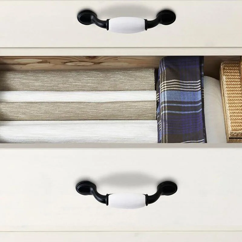 KK и FING белого черного цвета с керамическими рукоятками шкаф шкафчики для