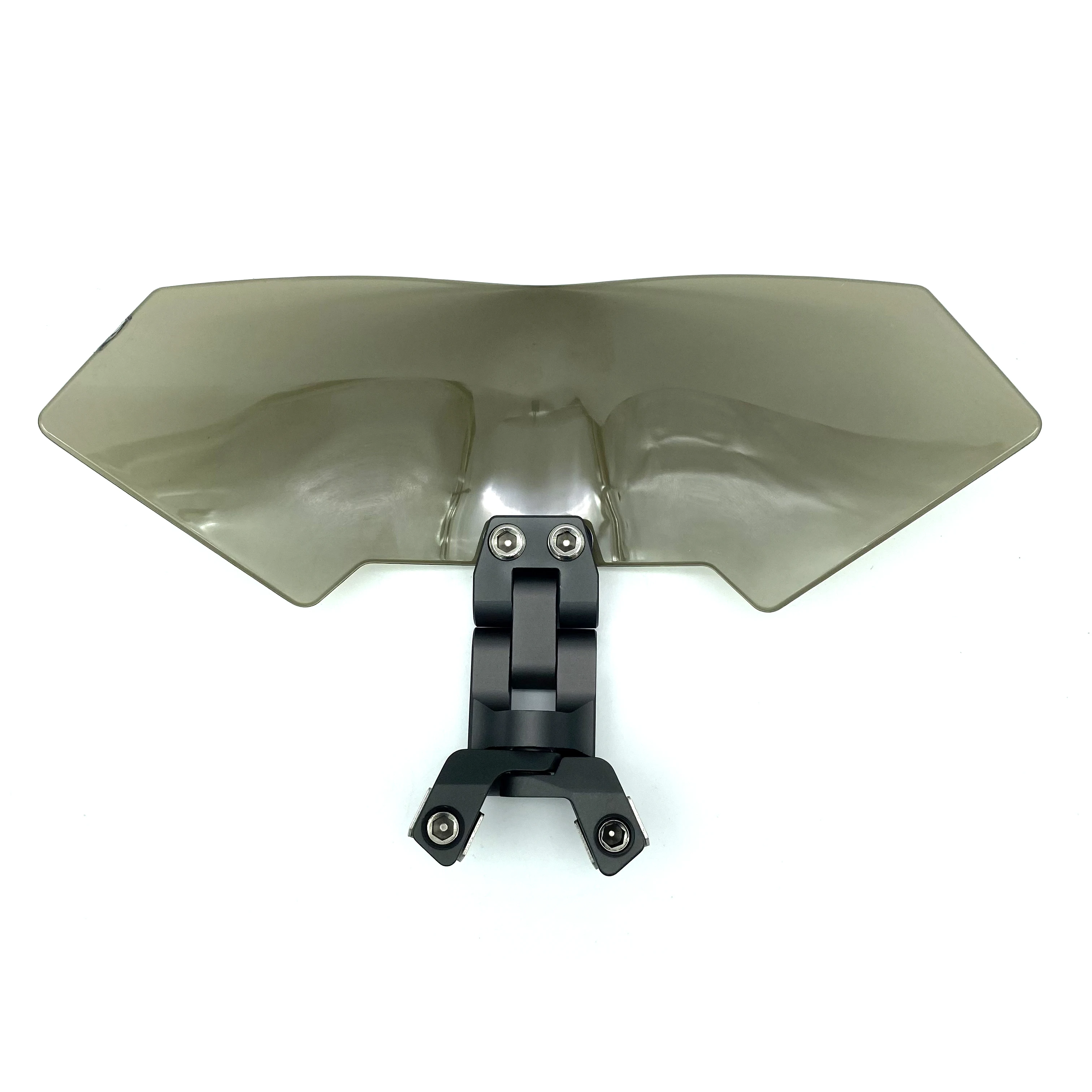 

REALZION Motorcycle Universal Adjustable Airflow Windshield Spoiler Windscreen Extension Wind Deflector For Yamaha MT-09 BMW