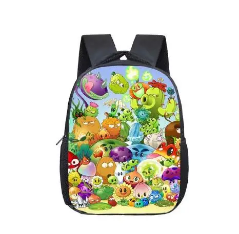 12 дюймов Растения против Зомби детские сумки для детского сада школьные книги