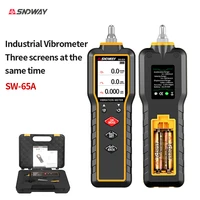 sndway handheld vibration meter digital vibration measuring tool vibration instrument sw 65a