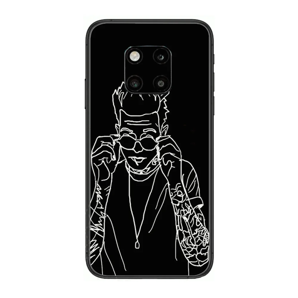 

Boutique Quality HD Phone Case For Huawei mate 30 10 20 40 Lite Smart Z Pro Black Etui 3D Coque Painting Hoesjes case