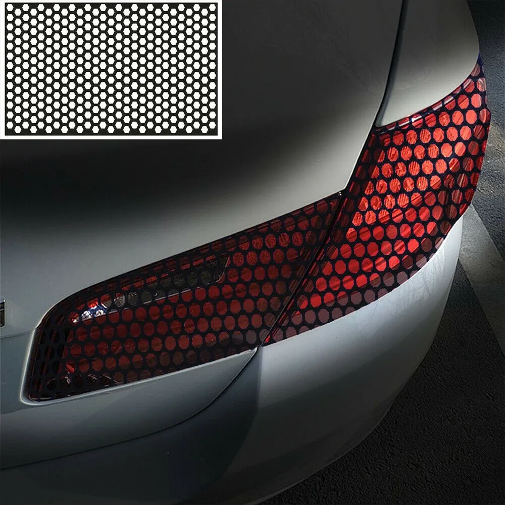 

48x30cm Rear Tail Light Sticker Accessory Car Decor Exterior Light Rear