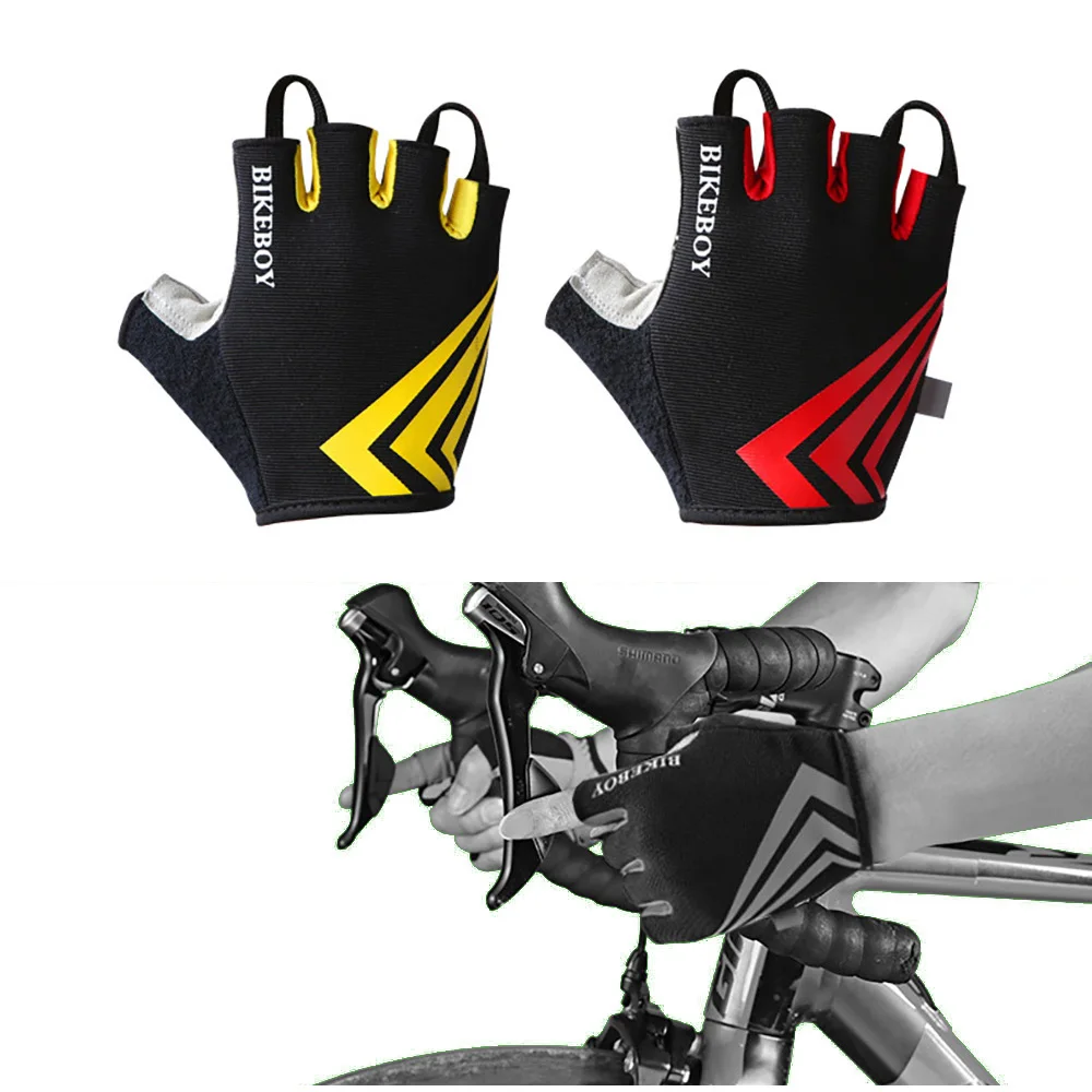 Cycling Gloves Half Finger Bicycle Riding Gloves Anti Slip For MTB Road Mountain Bike Glove Anti Shock Sport