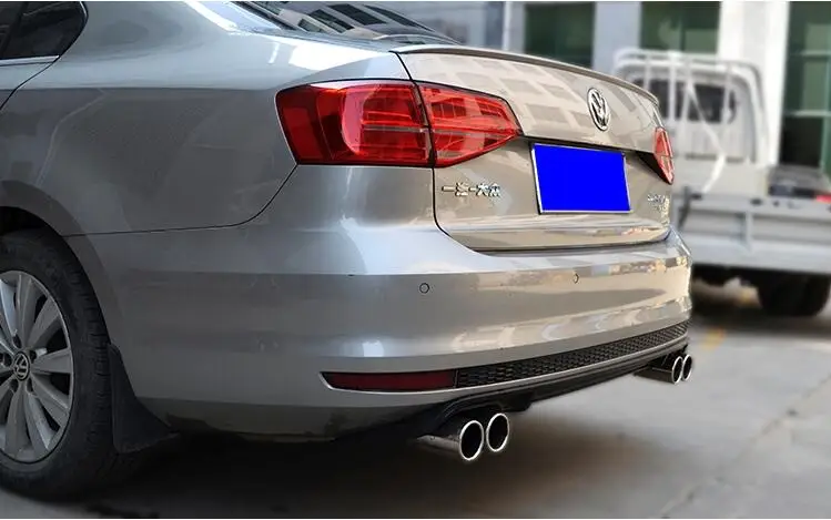 Для Volkswagen jetta (Фольксваген Джетта заднего бампера Диффузор спойлер 2016-2018 для sagitar