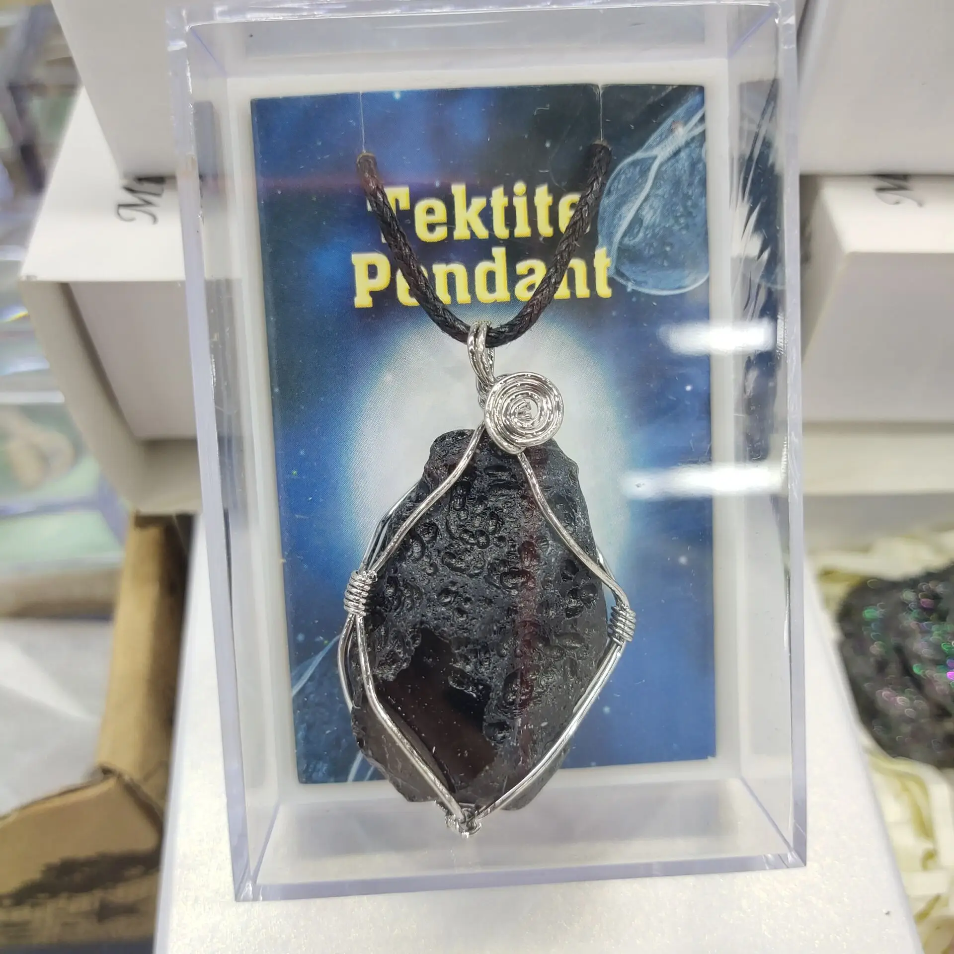 

Модная Посеребренная Подвеска из бисера, стеклянные подвески из метеорита irрегулярной формы с уникальными декоративными украшениями