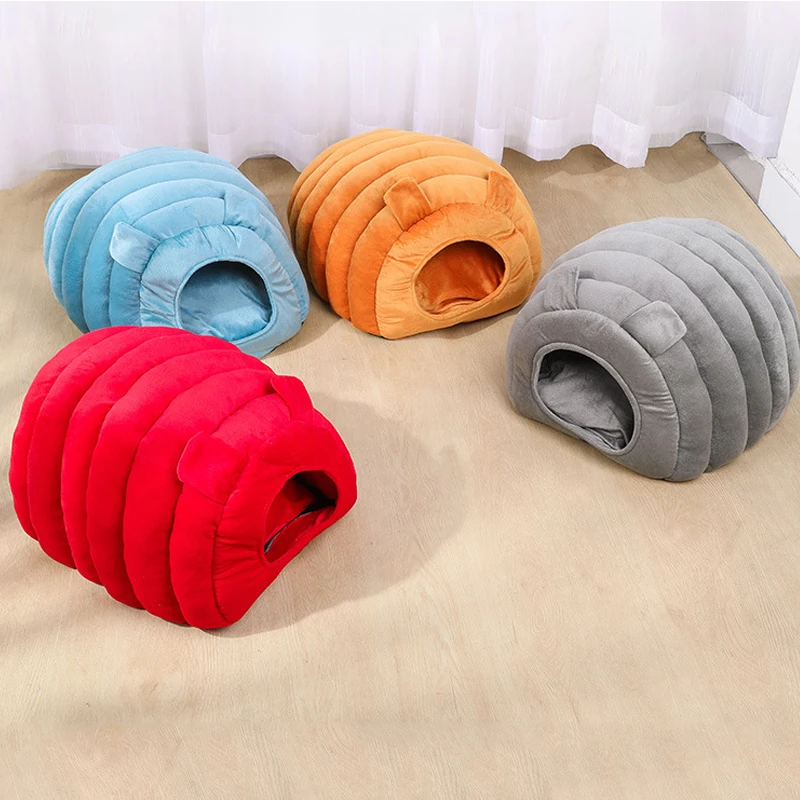 Кошачья Кровать Дом мягкой ткани для удаления остатков крема лучший собака