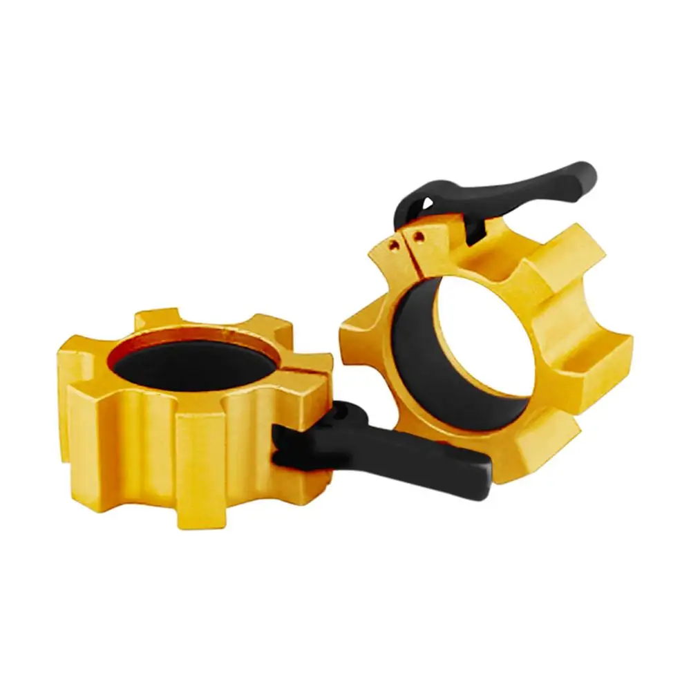 Олимпийский 2 &quotспинлок воротники Штанга Воротник замок гантели зажимы зажим