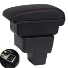 Подлокотник для mazda, аксессуары для mazda 2, с USB зарядкой