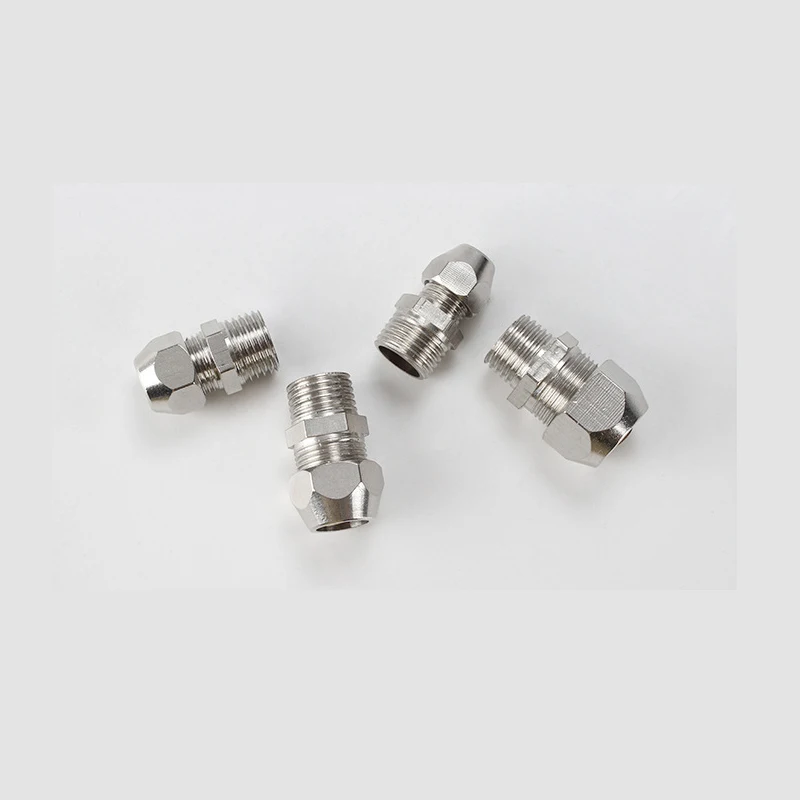 1/8 &quot1/4&quot 3/8 &quot1/2&quot BSP Мужская резьба 4 6 8 10 12 14 16 мм OD трубка латунь наконечник