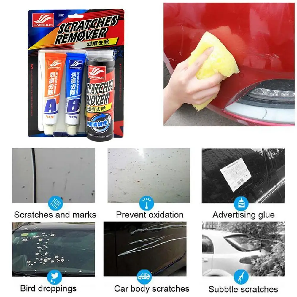 

Auto Polishing Grinding Compound Car Paste Polish Care Compound Paint Body Care Car Paste Set Car Accessories Scratch G5V8