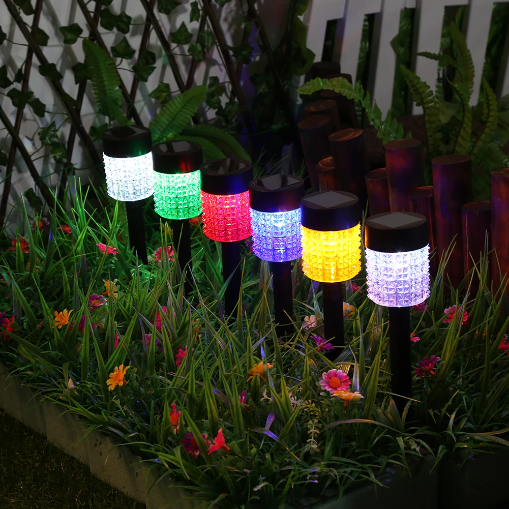 

6x Solar Light LED Outdoor Garden Landscape Decorations Lawn Pathway Yard Lamps Outdoor Lighting Lawn Stake Lamp