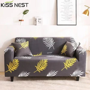 printed corner sofa cover elastic living room chaise lounge 1 2 3 4 seater adjustable protective couch cover with rest arm free global shipping