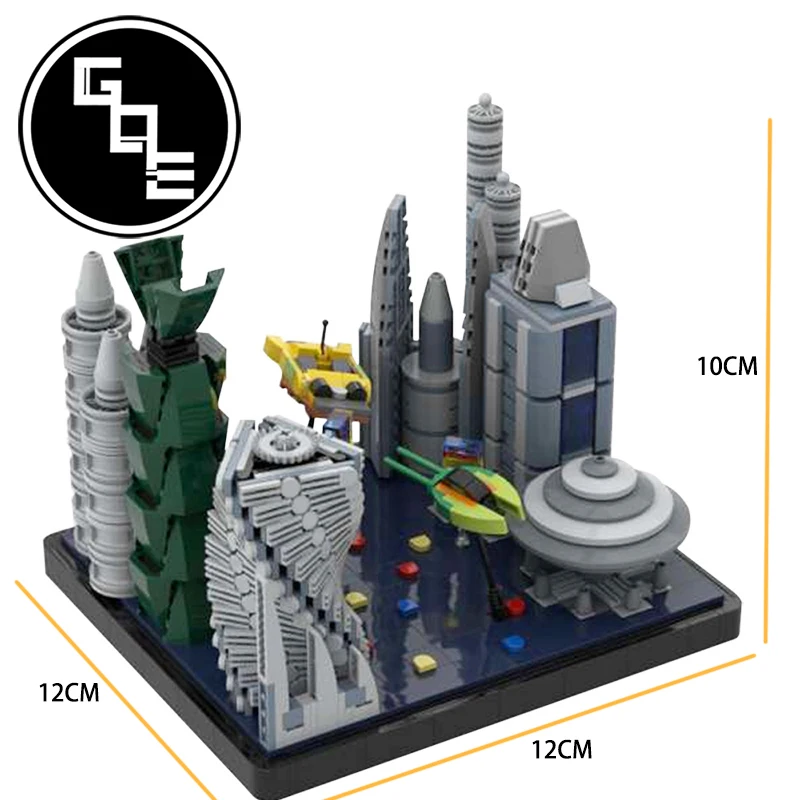 

Creative Coruscant Pursuit Zam Wesell Speeder Chase Micro Episode Star Rebels supercar MOC-49400 building blocks bricks kids toy